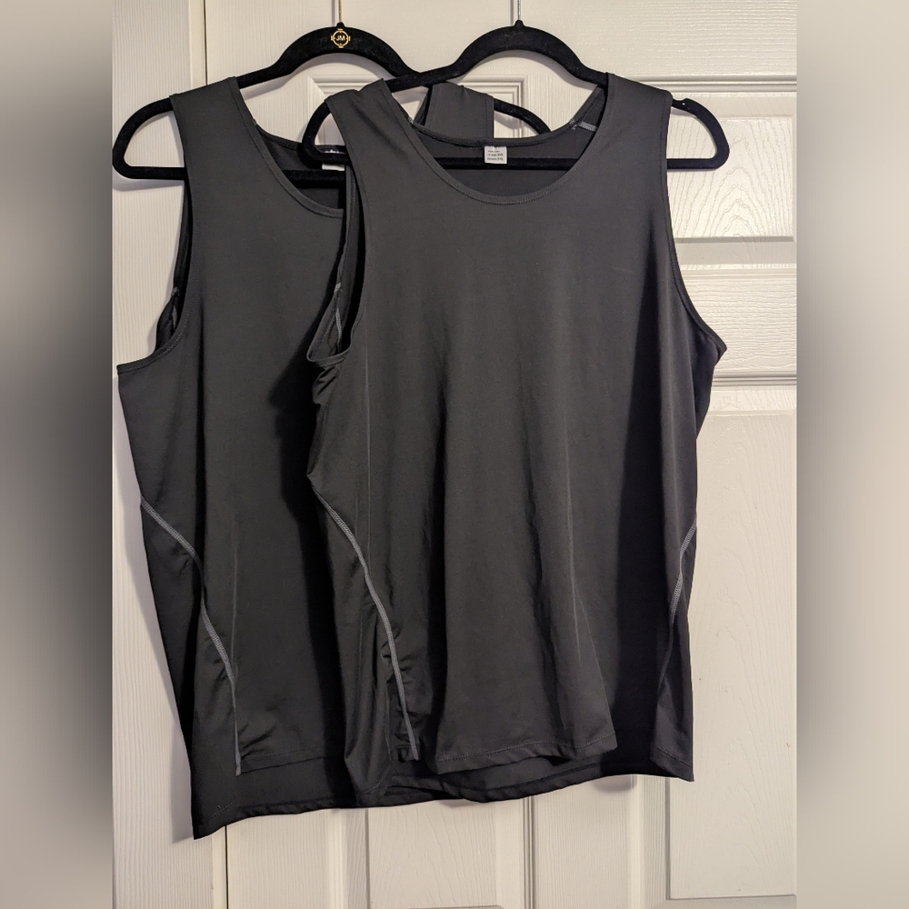 Set Of 3 Black Tank Tops NWOT